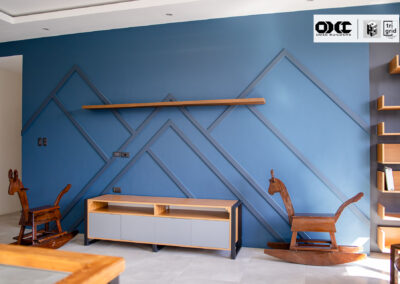 Richgate Blue Accent Wall